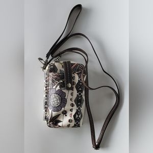 Sakroots Floral Crossbody Bag Wallet